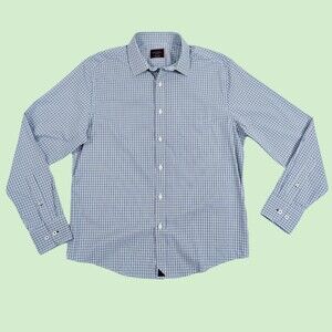 Untuckit Beaumont Plaid Long Sleeve‎ Button Up M